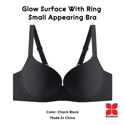 Glow Surface Non-marking Summer Thin With Ring Small Appearing Bra