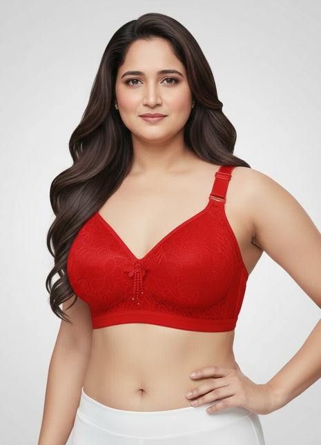 Comfortable breathable adjustable big chest bra